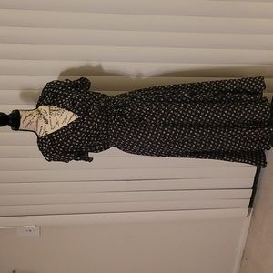 Floral Print Ruffle Dress